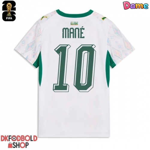 Senegal Sadio Mane #10 Hjemmebanetrøje Dame VM 2026 Kort ærmer